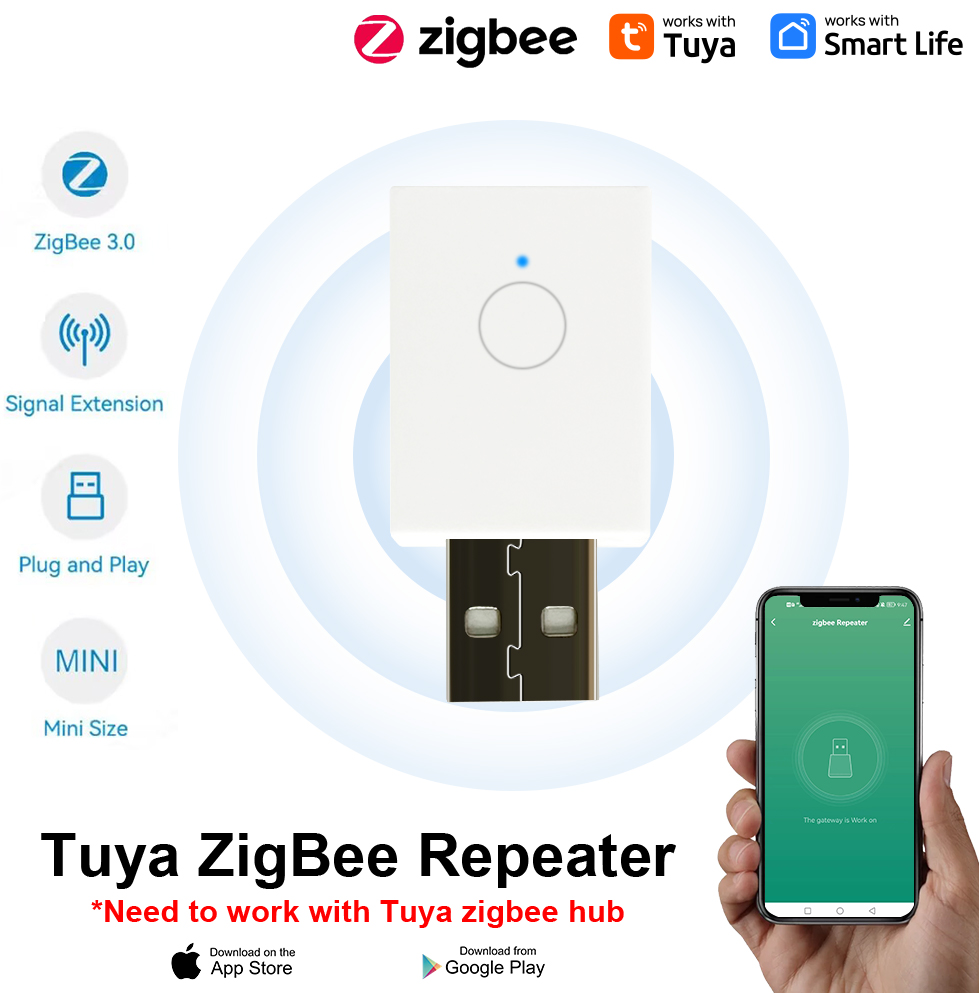 Zigbee Repeater Signal Extender - ZigBee 3.0 Signal Repeater USB Signal