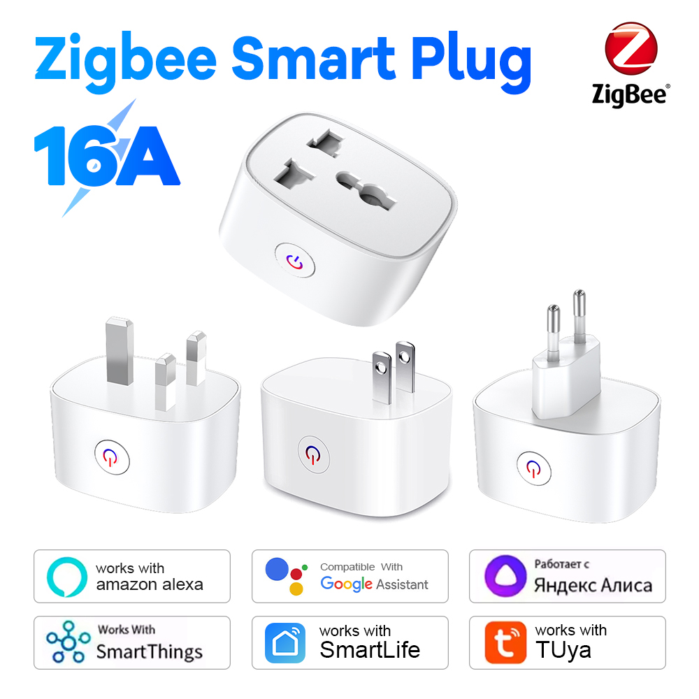 Zigbee Smart Plug Energy Monitor - Ổ cắm thông minh Zigbee 16A