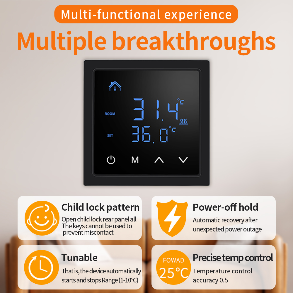 Smart Thermostat Heating Floor - 16A Floor Heating Temperature Controller Smart