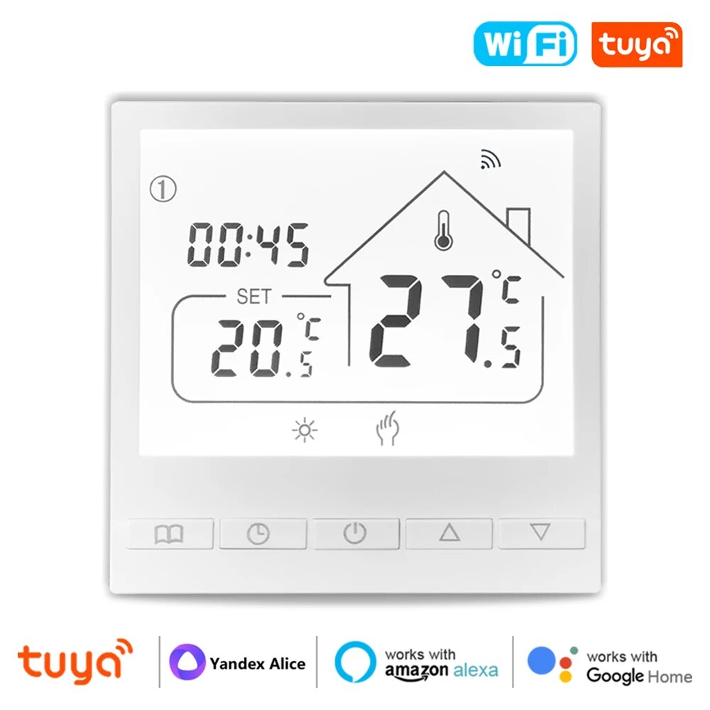 Smart Thermostat Heating Floor - Tuya Smart WiFi Thermostat Water/Gas Boiler