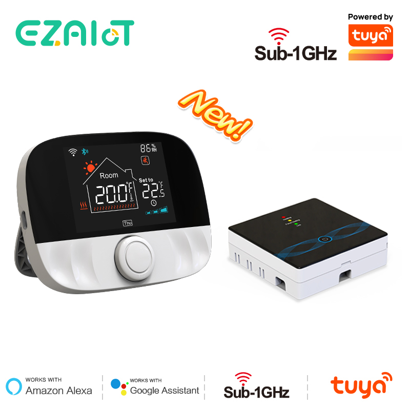 Smart Thermostat Heating Floor - RF433 Wireless Thermostat WiFi/No WiFi Floor