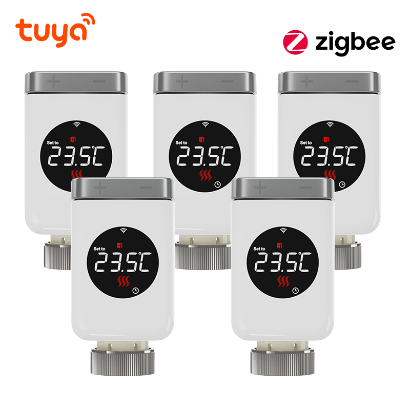 Smart Trv Thermostat Tuya - Tuya Smart ZigBee/Wifi Thermostat Radiator Valve