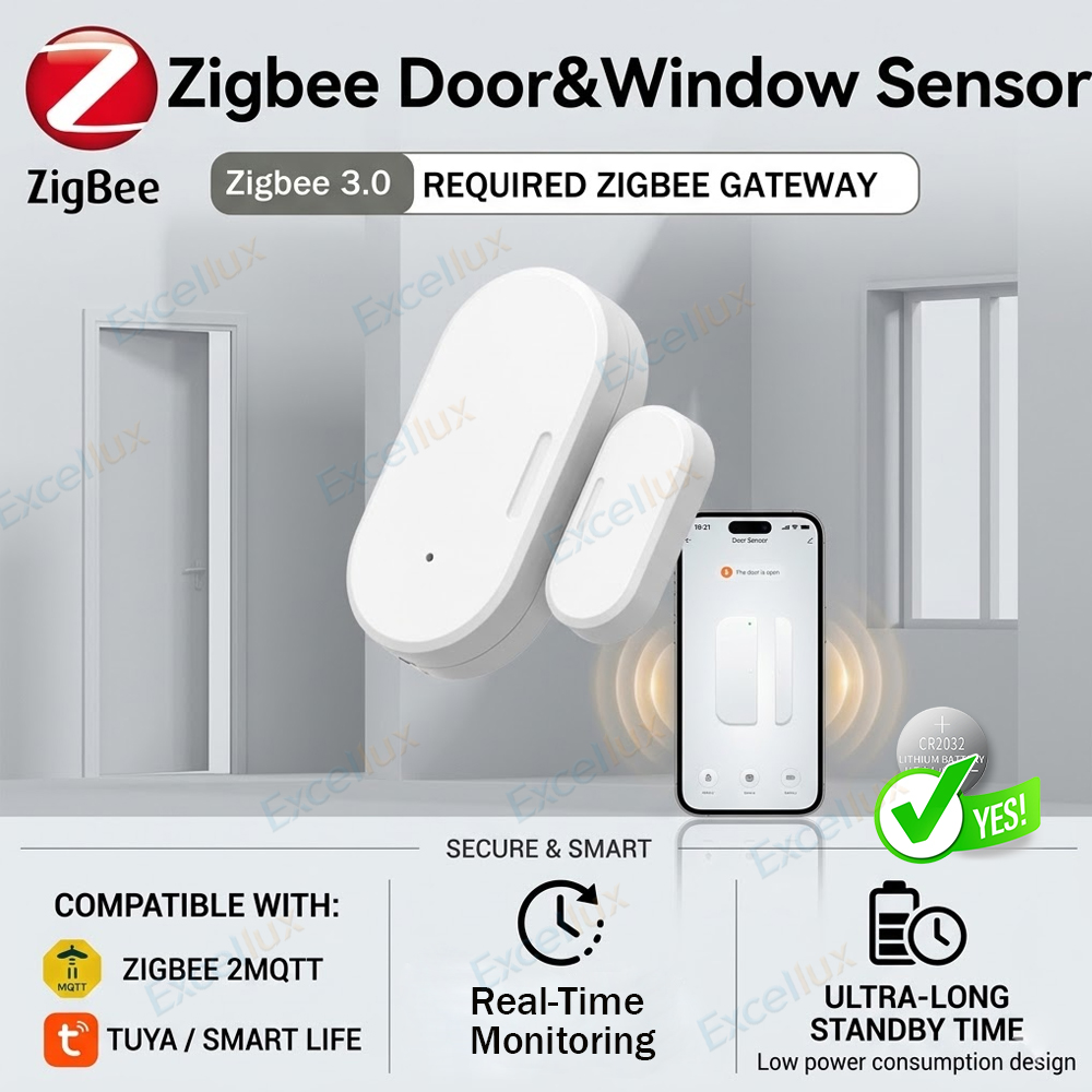 Zigbee Door Window Sensor - Tuya Zigbee Door Sensor Window Contact