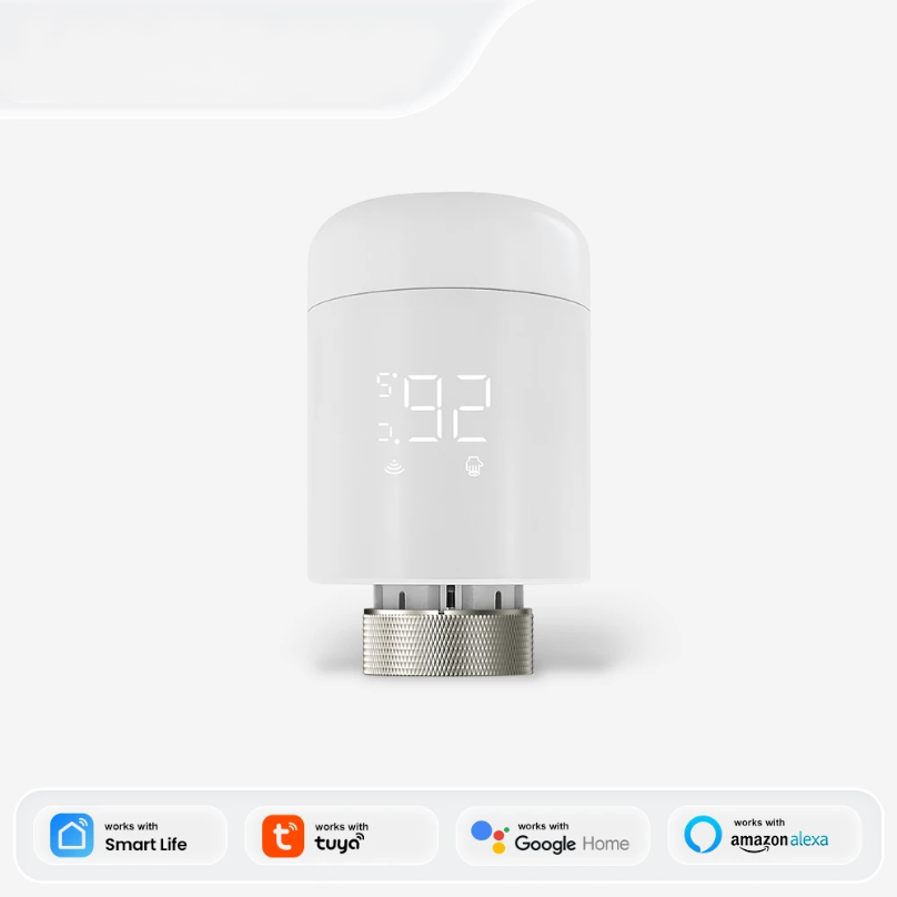 Zigbee Radiator Thermostat Valve - Tuya Zigbee TRV Radiator Actuator Valve