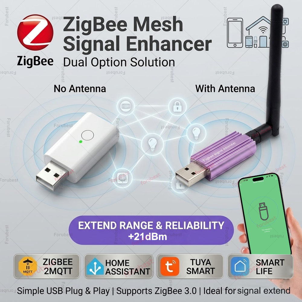 Zigbee Repeater Signal Extender - ZigBee Signal Repeater USB Signal Amplifier