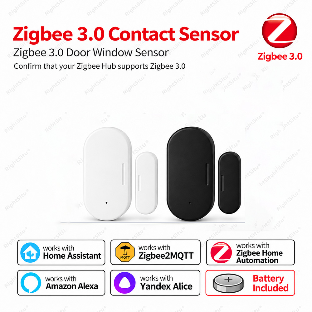 Zigbee Door Window Sensor - Zigbee 3.0 Magnetic Door Window Sensor