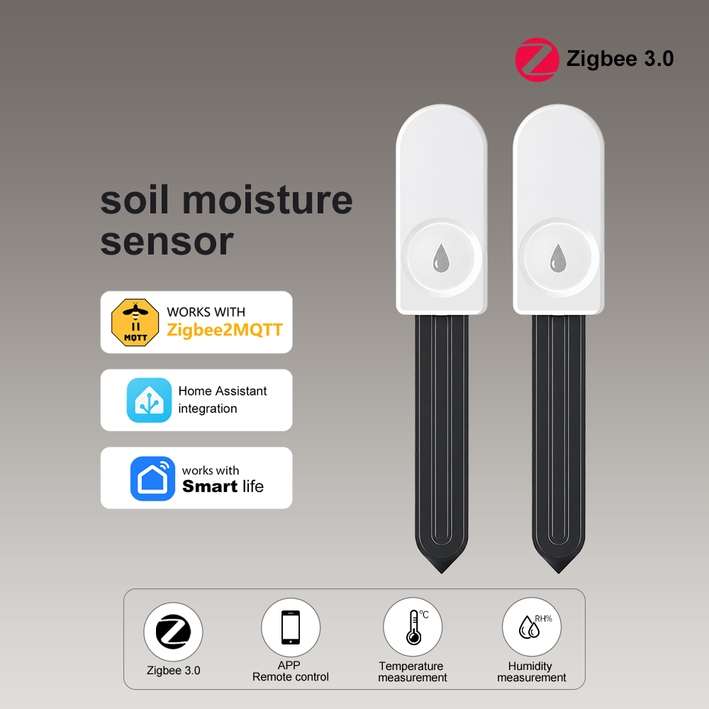 Zigbee Temperature Humidity Sensor - ZigBee Soil Moisture Tester Humidity Meter