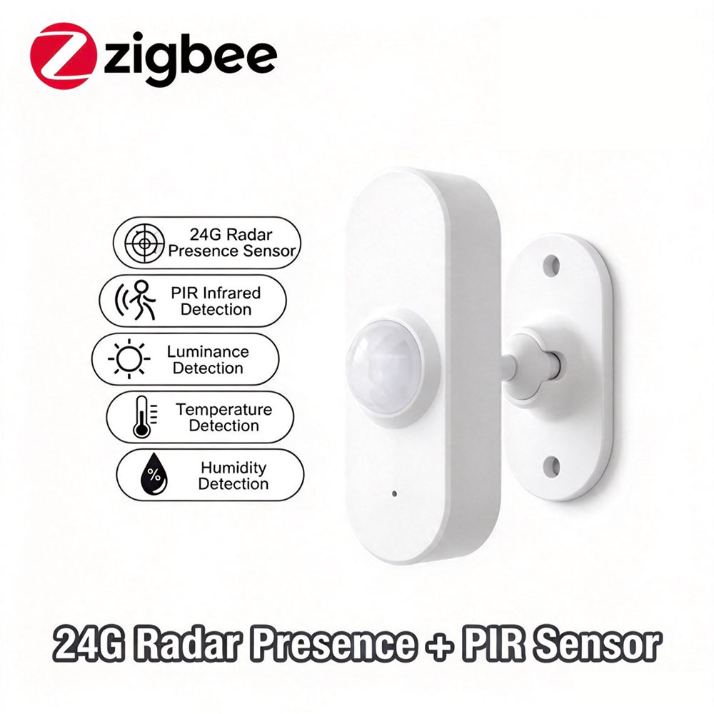 Zigbee Temperature Humidity Sensor - Zigbee 24G Radar Human Presence Motion