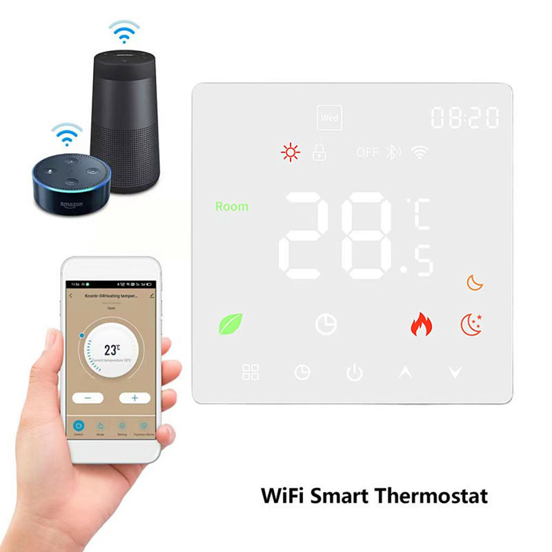 Tuya WiFi Smart Thermostat Wat - đánh giá và giá Smart Thermostat Heating Floor