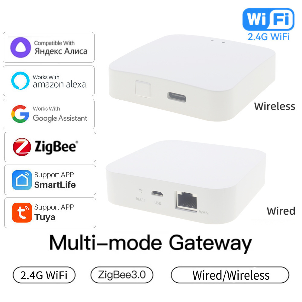 Wireless Multi-mode Smart Gate - đánh giá và giá Zigbee Gateway Hub Tuya