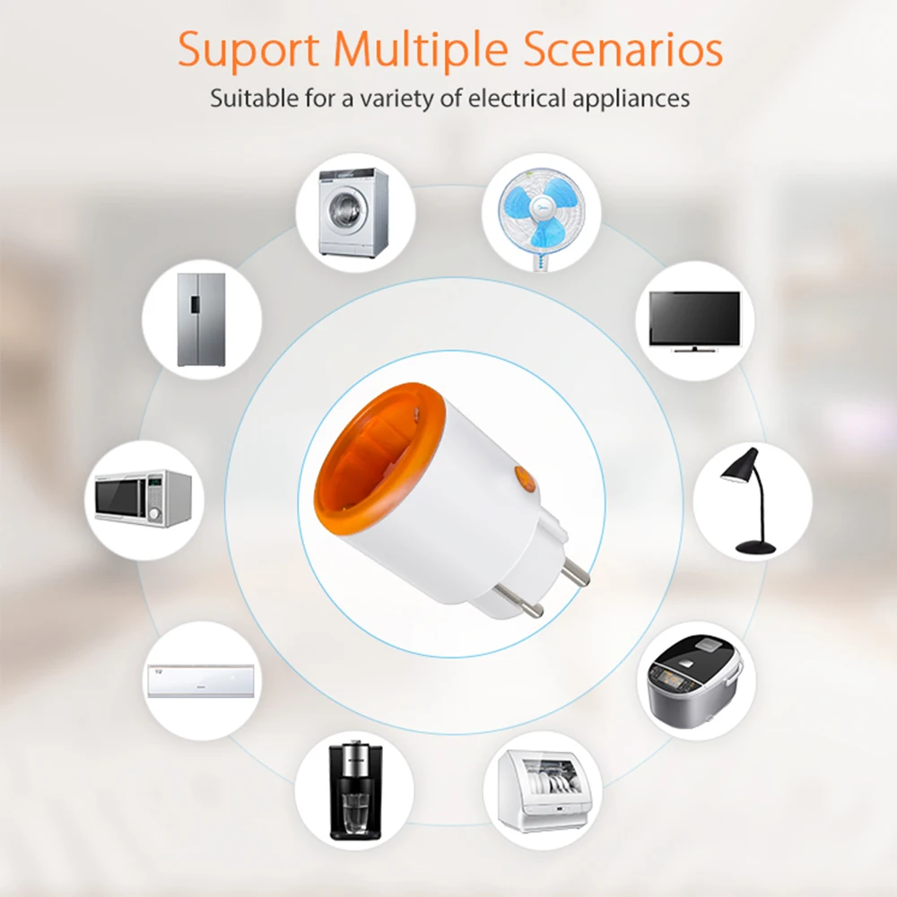 Haozee Tuya Smart Zigbee Plug  - đánh giá và giá Zigbee Smart Plug Energy Monitor