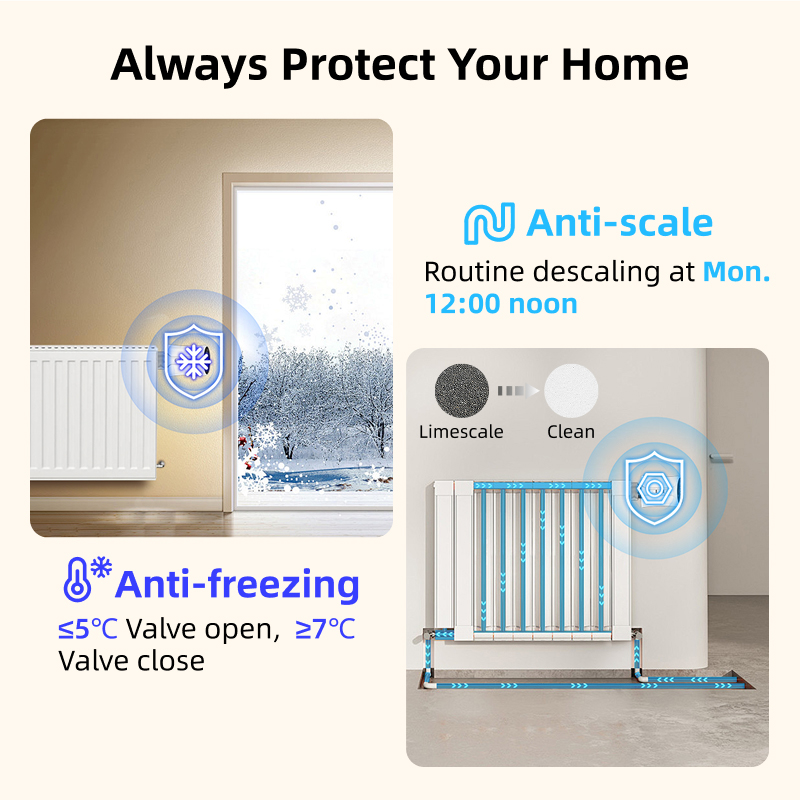 Smart tuya zigbee thermostat r - đánh giá và giá Zigbee Radiator Thermostat Valve