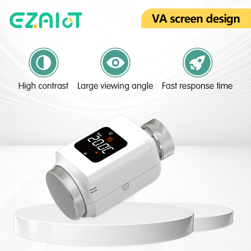 EZAIOT Tuya ZigBee Thermostat  - đánh giá và giá Smart Trv Thermostat Tuya