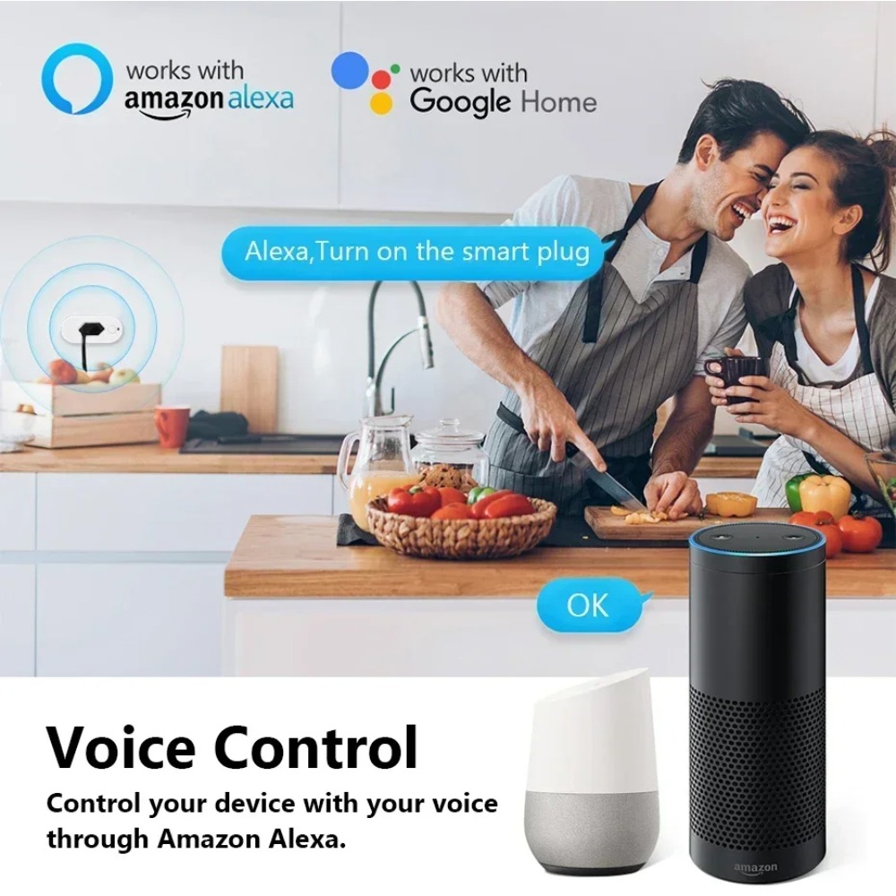 UNKAS Works with Tuya Brazil P - đánh giá và giá Zigbee Smart Plug Energy Monitor