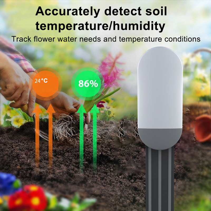 ZigBee 3.0 Soil Sensor Tempera - đánh giá và giá Zigbee Temperature Humidity Sensor