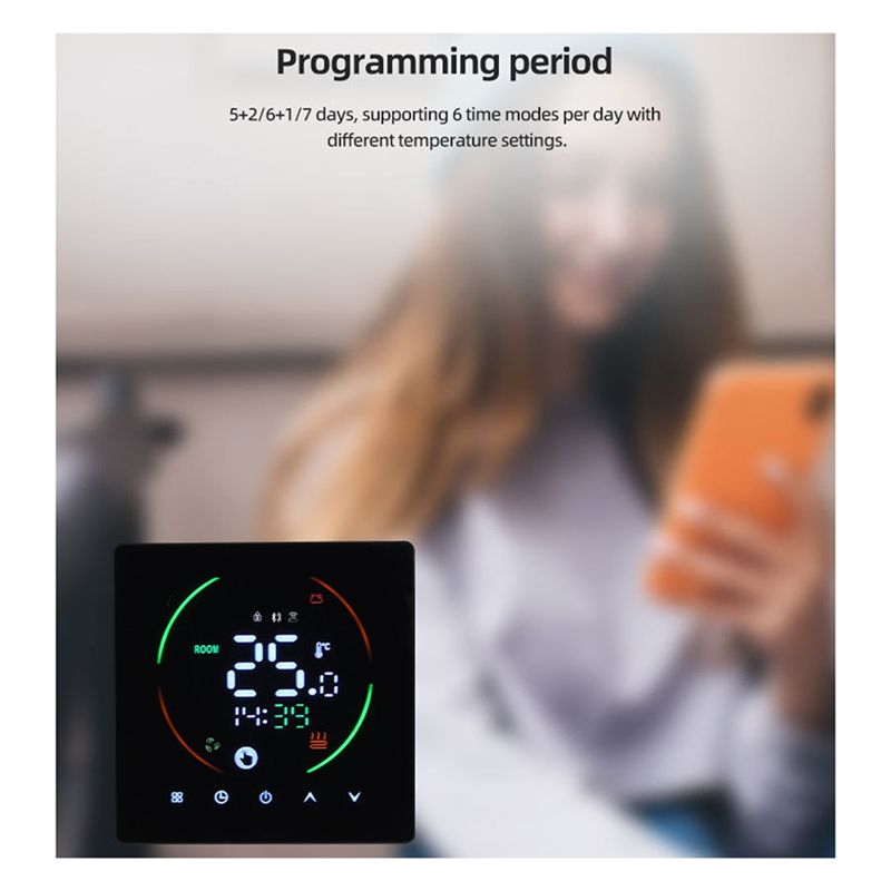 DT17 Tuya Smart Home Thermosta - đánh giá và giá Smart Trv Thermostat Tuya