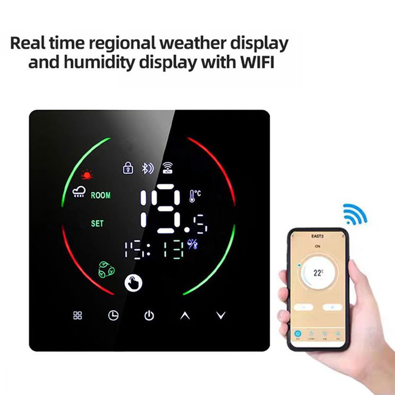 DT17 Tuya Smart Home Thermosta - đánh giá và giá Smart Trv Thermostat Tuya