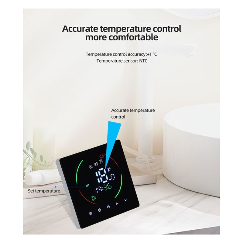 DT17 Tuya Smart Home Thermosta - đánh giá và giá Smart Trv Thermostat Tuya