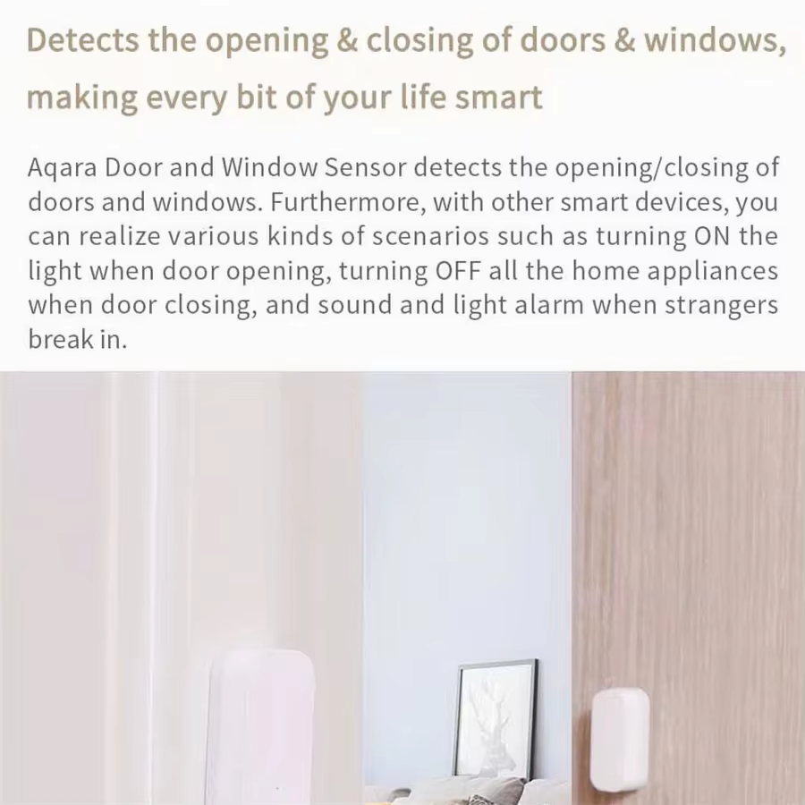 Aqara Door Window Sensor E1 Zi - đánh giá và giá Zigbee Door Window Sensor