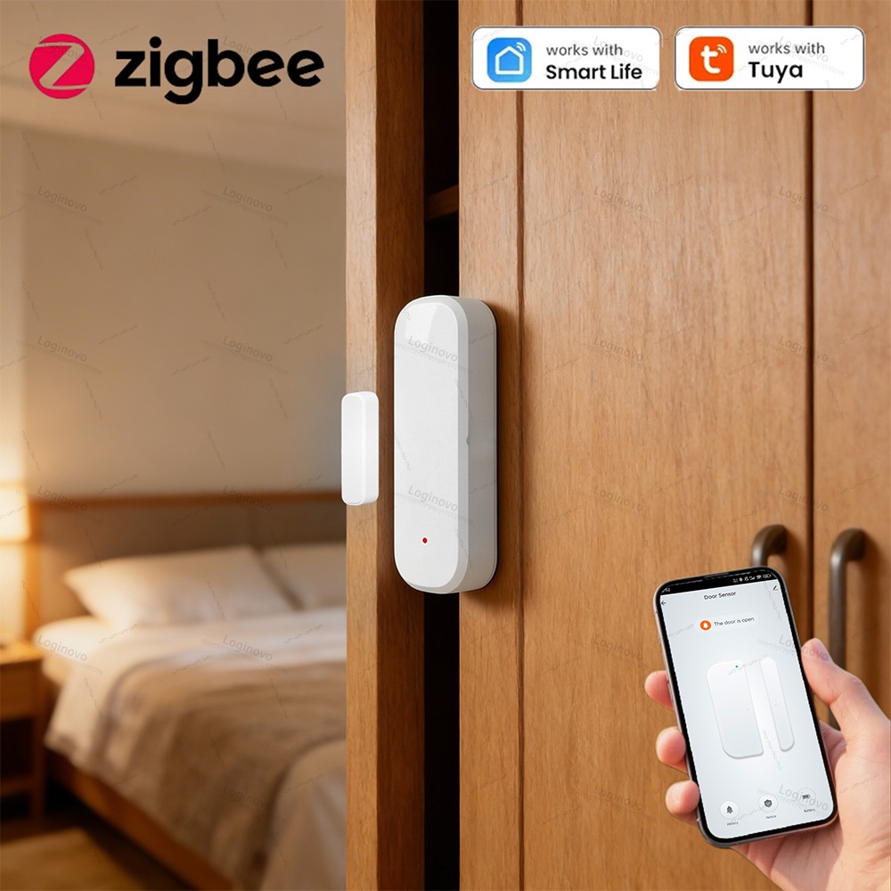 Tuya Zigbee Door Sensor Window - đánh giá và giá Zigbee Door Window Sensor