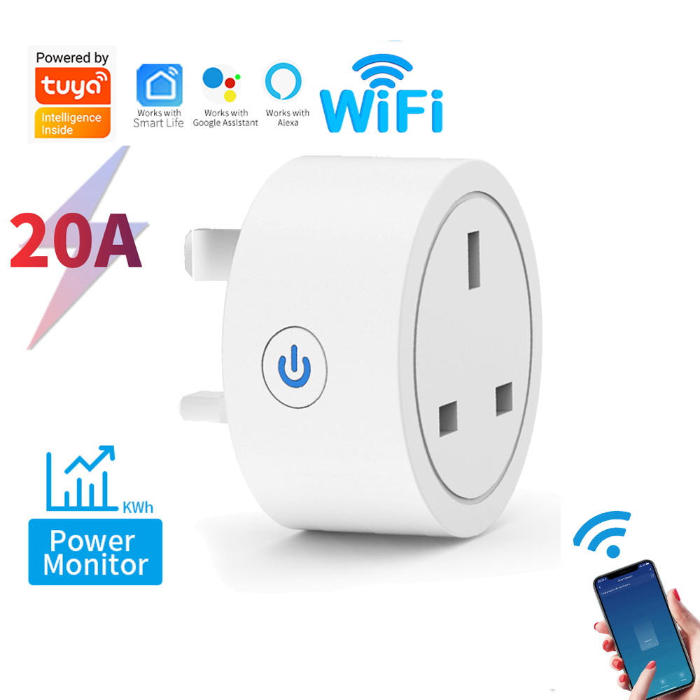 Tuya Smart Plug UK, WiFi Zigbe - đánh giá và giá Zigbee Smart Plug Energy Monitor