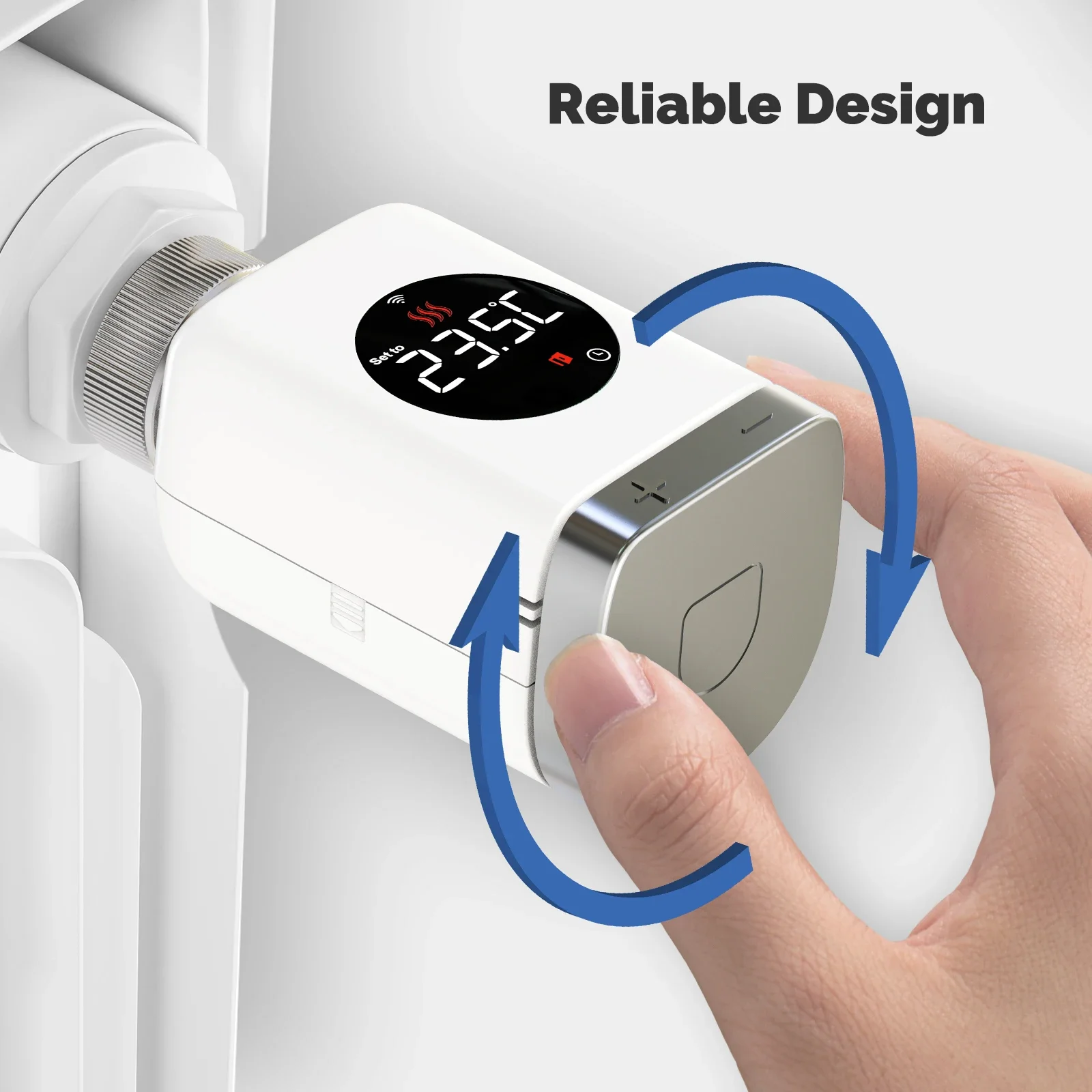MOES Smart Thermostatic Radiat - đánh giá và giá Zigbee Radiator Thermostat Valve
