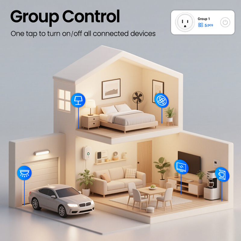 Ổ cắm thông minh Zigbee 16A ch - đánh giá và giá Zigbee Smart Plug Energy Monitor
