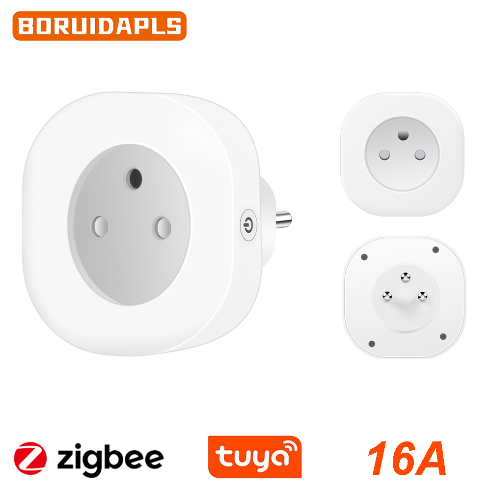 BORUIDAPLS Tuya Zigbee Smart S - đánh giá và giá Zigbee Smart Plug Energy Monitor