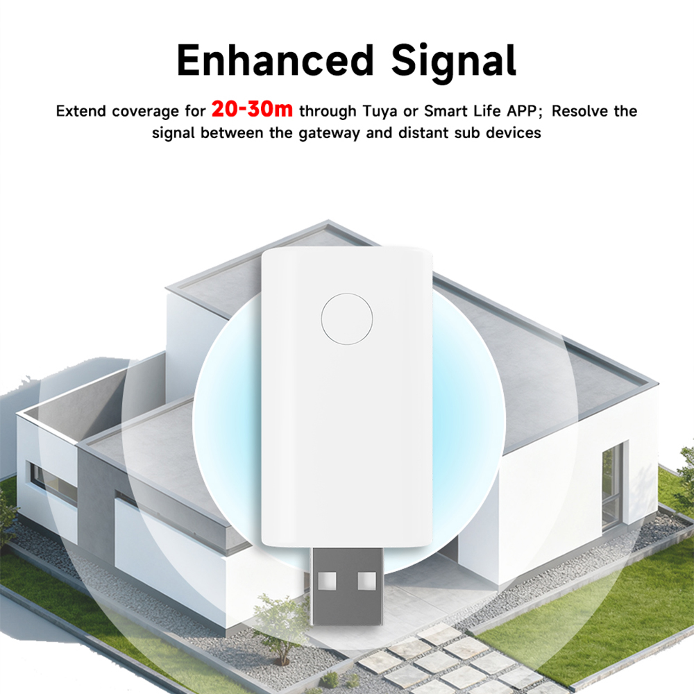 Tuya ZigBee Signal Repeater US - đánh giá và giá Zigbee Repeater Signal Extender