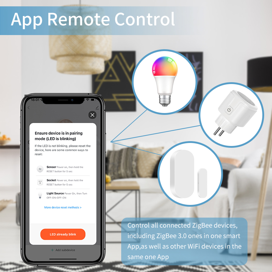 Tuya Smart Multi-Mode Gateway  - đánh giá và giá Zigbee Gateway Hub Tuya