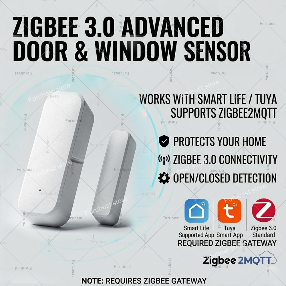 Tuya Zigbee Door Window Sensor - đánh giá và giá Zigbee Door Window Sensor
