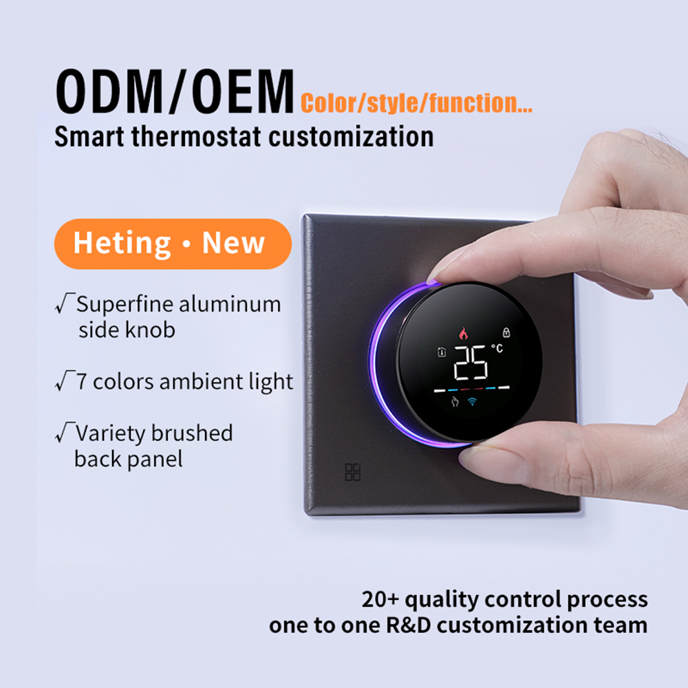 TUYA WiFi Smart Knob Thermosta - đánh giá và giá Smart Thermostat Heating Floor