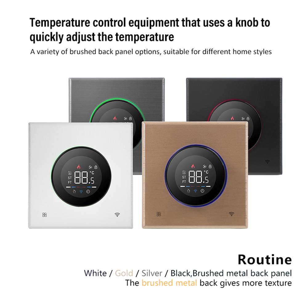 TUYA WiFi Smart Knob Thermosta - đánh giá và giá Smart Thermostat Heating Floor
