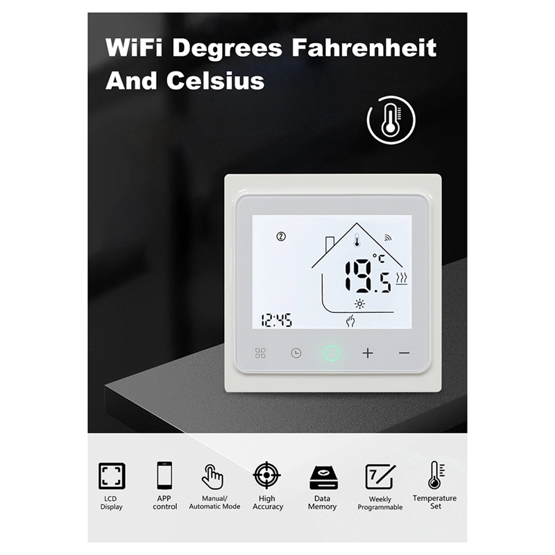16A Tuya Smart WiFi Thermostat - đánh giá và giá Smart Thermostat Heating Floor