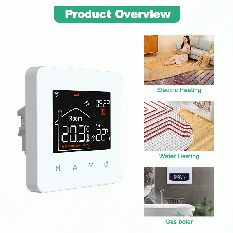 Tuya Smart Home Thermostat WiF - đánh giá và giá Smart Thermostat Heating Floor