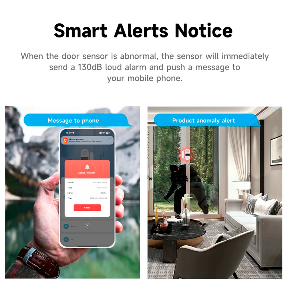Tuya Zigbee Wireless Door Wind - đánh giá và giá Zigbee Door Window Sensor