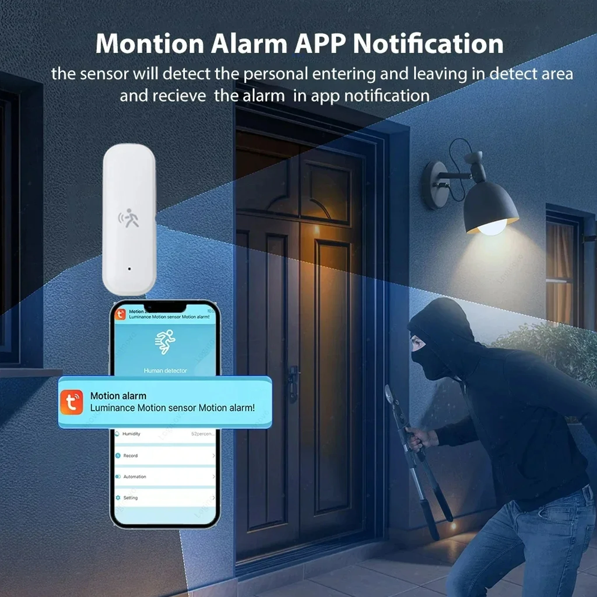 Zigbee 10G mmWave Human Presen - đánh giá và giá Zigbee Temperature Humidity Sensor