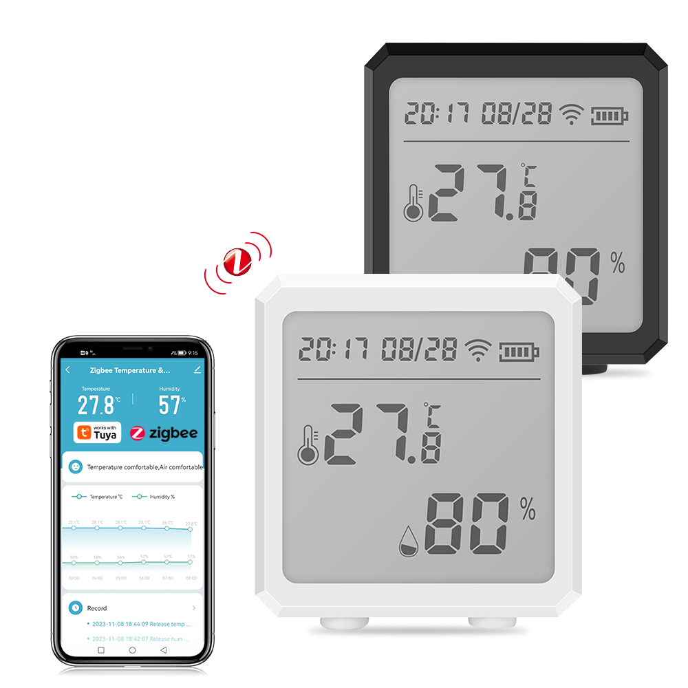 Zigbee Temperature Humidity Se - đánh giá và giá Zigbee Temperature Humidity Sensor