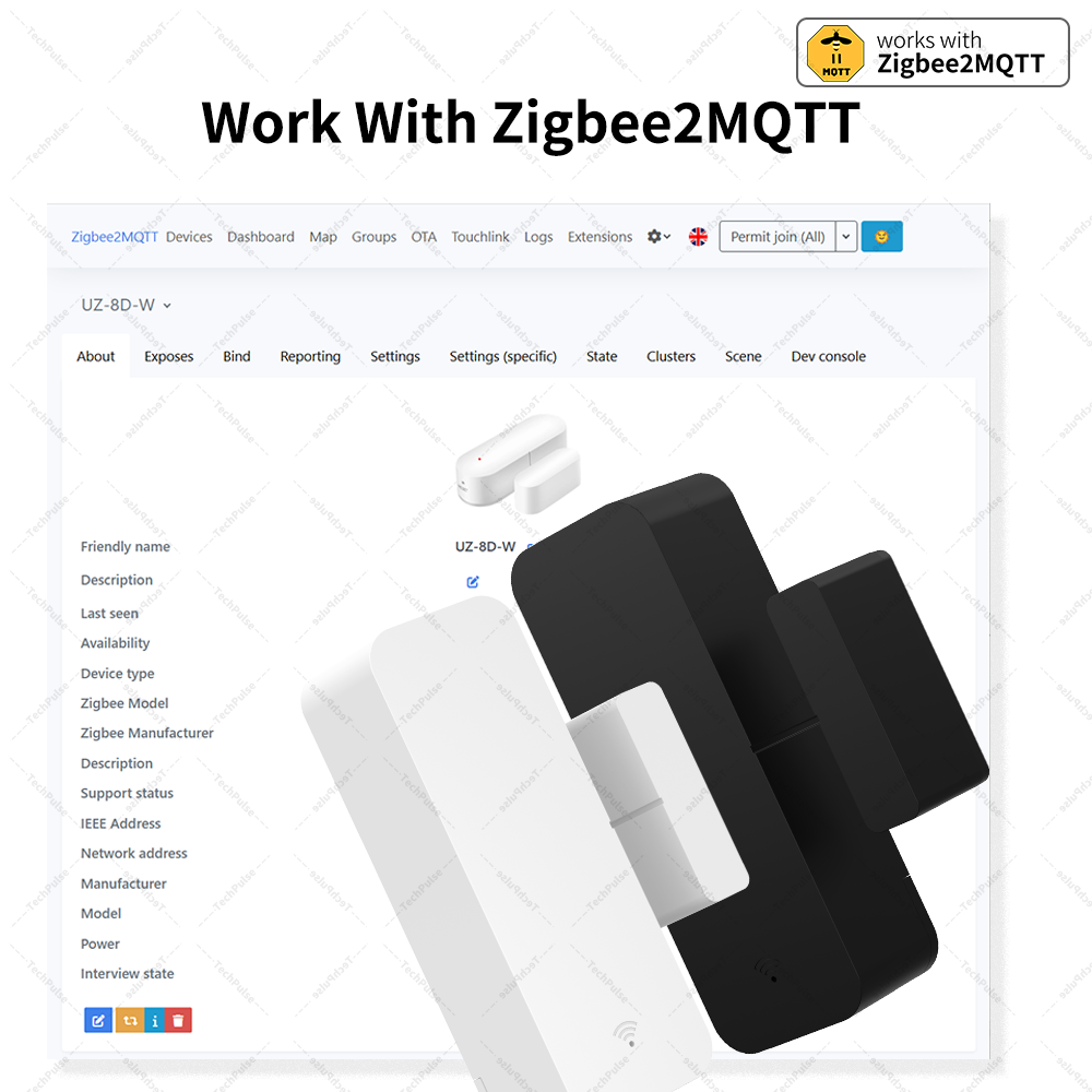 Zigbee 3.0 Door Window Sensor  - đánh giá và giá Zigbee Door Window Sensor