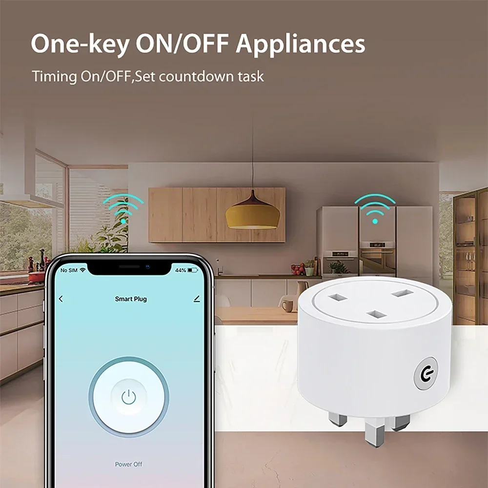 Zigbee Smart Plug 16A UK Socke - đánh giá và giá Zigbee Smart Plug Energy Monitor