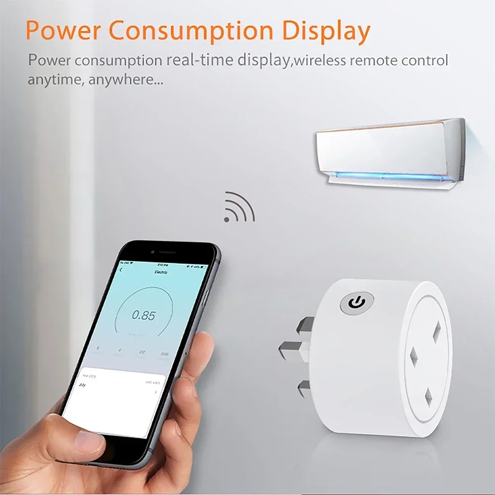 Zigbee Smart Plug 16A UK Socke - đánh giá và giá Zigbee Smart Plug Energy Monitor