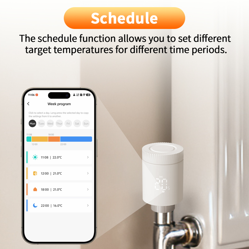 Tuya Smart Home Zigbee Radiato - đánh giá và giá Zigbee Radiator Thermostat Valve
