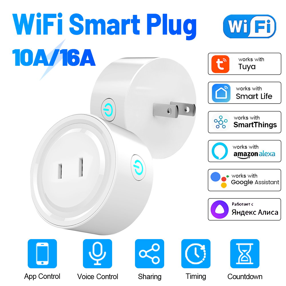 Tuya Zigbee Smart Plug 10A 16A - đánh giá và giá Zigbee Smart Plug Energy Monitor
