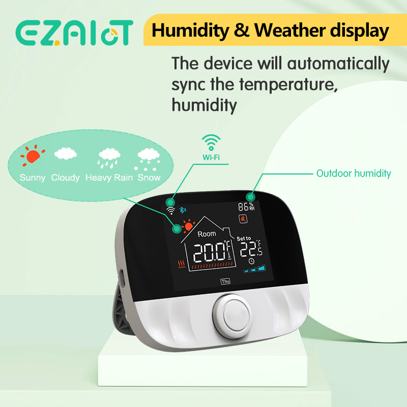 RF433 Wireless Thermostat WiFi - đánh giá và giá Smart Thermostat Heating Floor