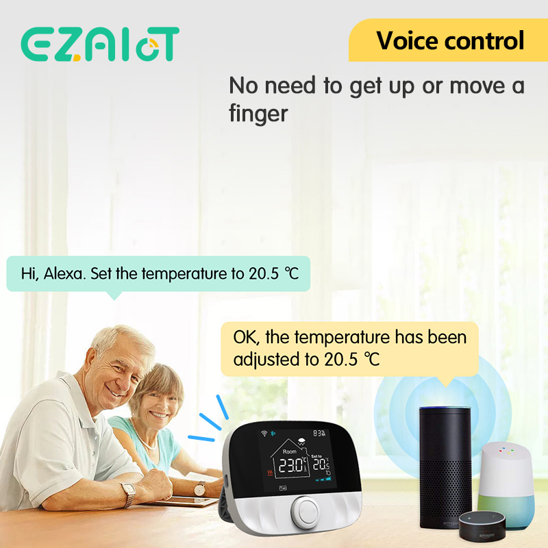 RF433 Wireless Thermostat WiFi - đánh giá và giá Smart Thermostat Heating Floor