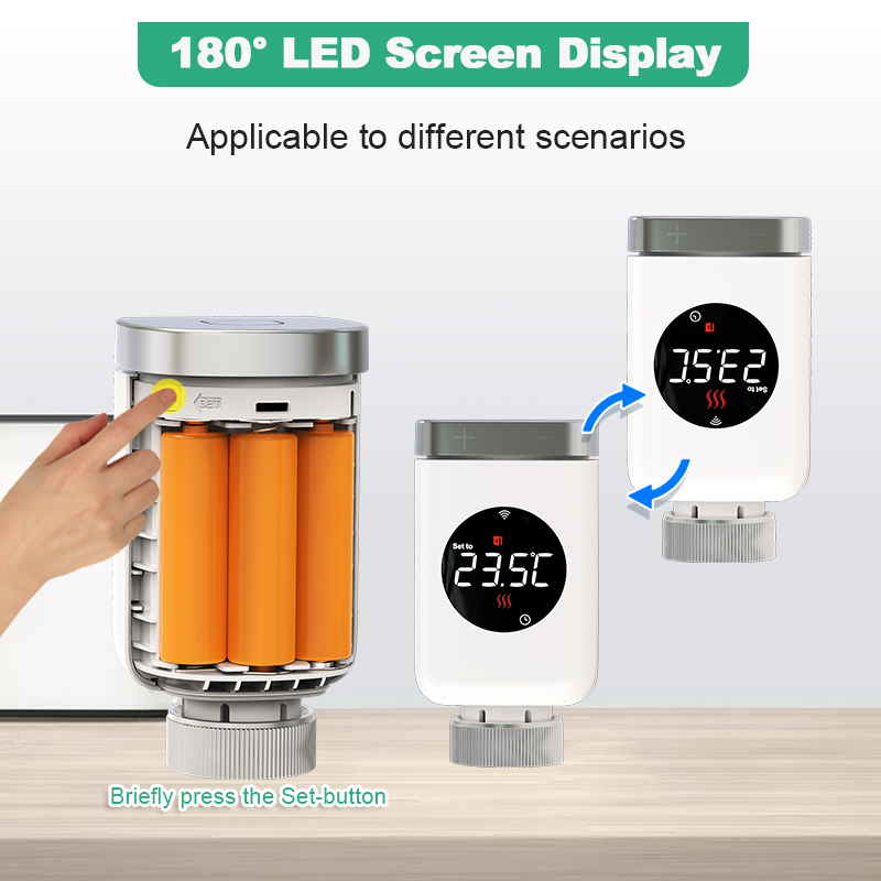 Tuya Smart ZigBee/Wifi Thermos - đánh giá và giá Smart Trv Thermostat Tuya