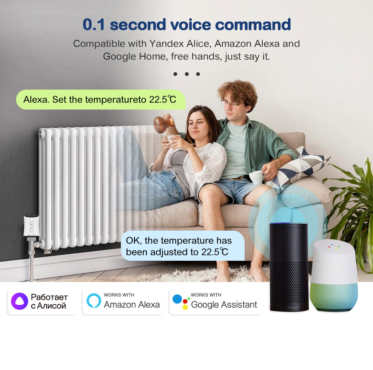 Tuya WiFi Radiator Thermostat  - đánh giá và giá Smart Trv Thermostat Tuya