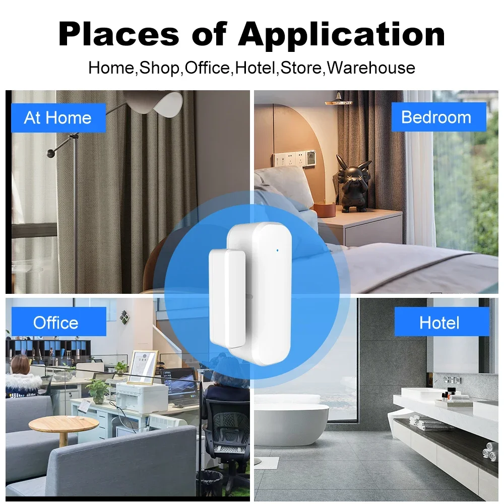 ZigBee Door Window Sensor Gate - đánh giá và giá Zigbee Door Window Sensor