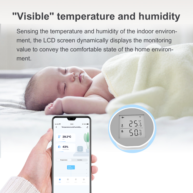 Tuya Zigbee APP Remote Control - đánh giá và giá Zigbee Temperature Humidity Sensor