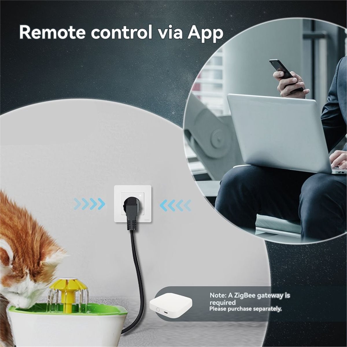 B21B Tuya ZigBee Smart Socket  - đánh giá và giá Zigbee Smart Plug Energy Monitor